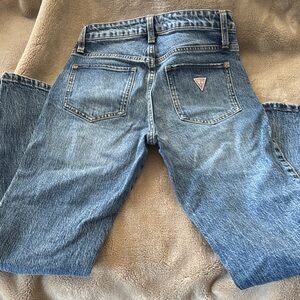 Guess Women's Blue Straight Leg Jeans